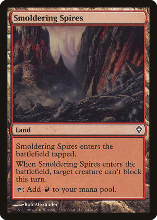Smoldering Spires [Worldwake] | Arkham Games and Comics
