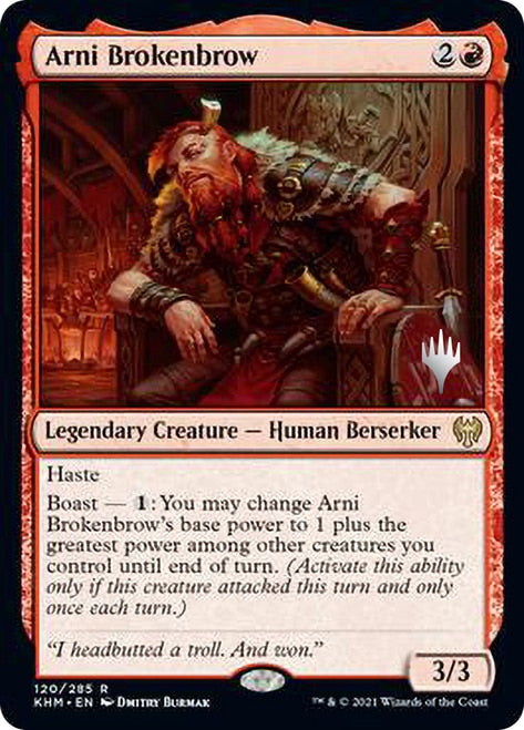 Arni Brokenbrow [Kaldheim Promo Pack] | Arkham Games and Comics