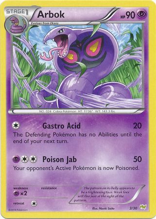 Arbok (3/30) [XY: Trainer Kit - Noivern] | Arkham Games and Comics