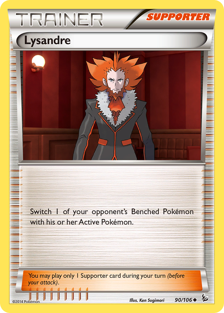 Lysandre (90/106) [XY: Flashfire] | Arkham Games and Comics