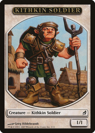 Kithkin Soldier Token [Lorwyn Tokens] | Arkham Games and Comics