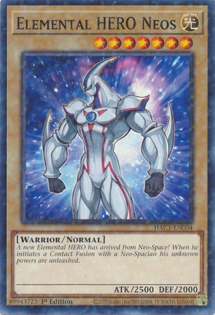 Elemental HERO Neos (Duel Terminal) [HAC1-EN004] Parallel Rare | Arkham Games and Comics