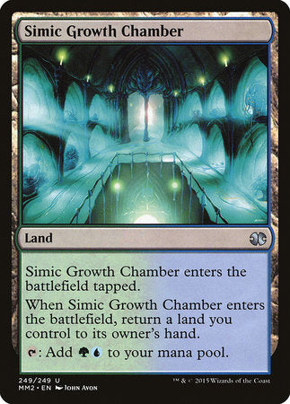 Simic Growth Chamber [Modern Masters 2015] | Arkham Games and Comics