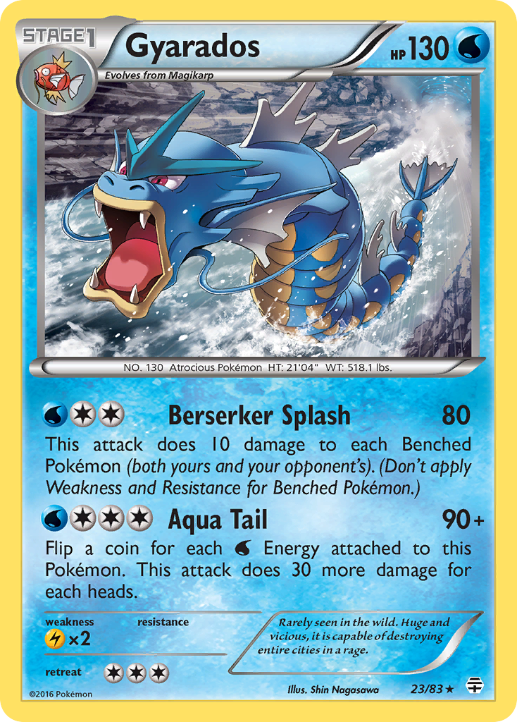 Gyarados (23/83) [XY: Generations] | Arkham Games and Comics
