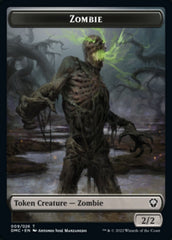 Soldier // Zombie Double-sided Token [Dominaria United Tokens] | Arkham Games and Comics