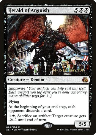 Herald of Anguish [Aether Revolt Promos] | Arkham Games and Comics
