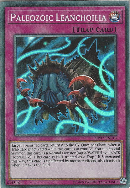 Paleozoic Leanchoilia [OP07-EN013] Super Rare | Arkham Games and Comics