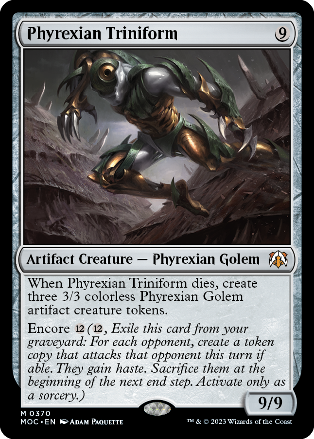 Phyrexian Triniform [March of the Machine Commander] | Arkham Games and Comics