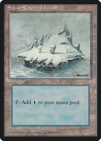 Snow-Covered Island [Ice Age] | Arkham Games and Comics