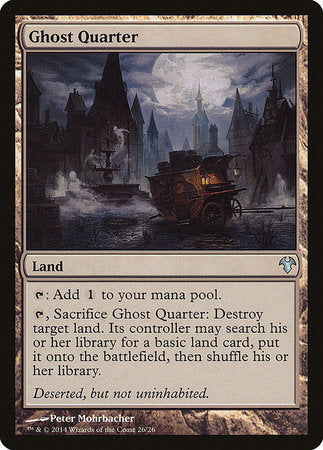 Ghost Quarter [Modern Event Deck 2014] | Arkham Games and Comics