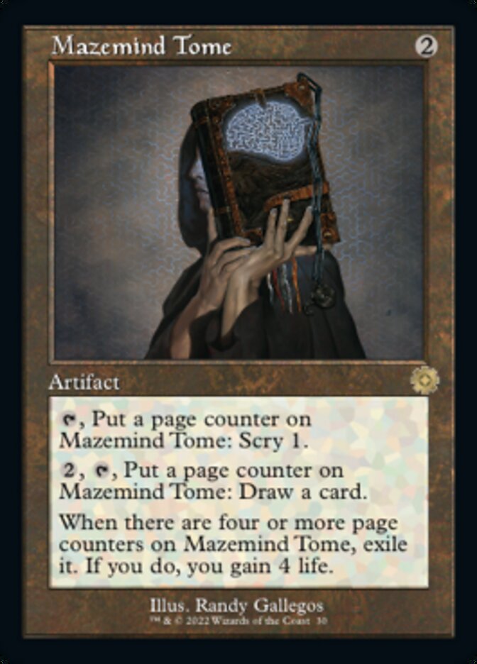 Mazemind Tome (Retro) [The Brothers' War Retro Artifacts] | Arkham Games and Comics