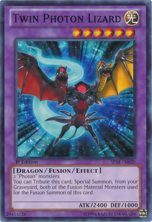 Twin Photon Lizard [SP14-EN020] Starfoil Rare | Arkham Games and Comics