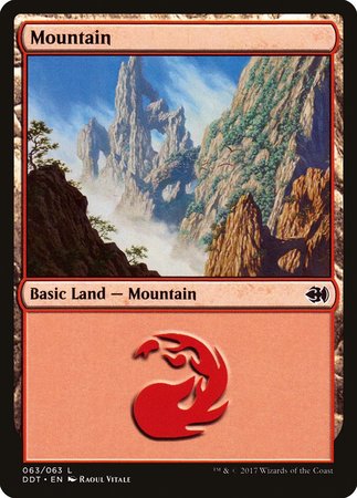 Mountain (63) [Duel Decks: Merfolk vs. Goblins] | Arkham Games and Comics