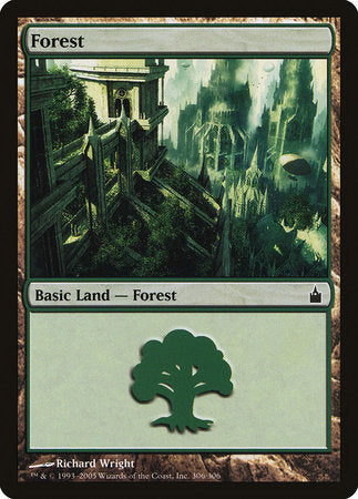 Forest (306) [Ravnica: City of Guilds] | Arkham Games and Comics