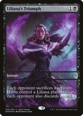 Liliana's Triumph [War of the Spark Promos] | Arkham Games and Comics