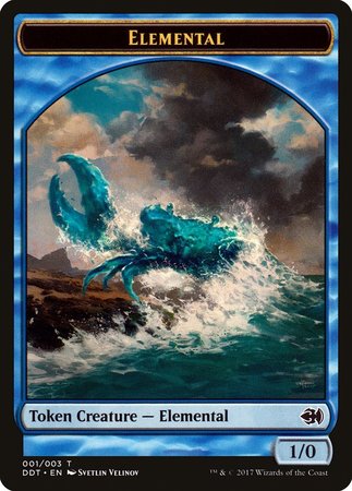 Elemental Token [Duel Decks: Merfolk vs. Goblins Tokens] | Arkham Games and Comics