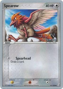 Spearow (61/100) (Flyvees - Jun Hasebe) [World Championships 2007] | Arkham Games and Comics