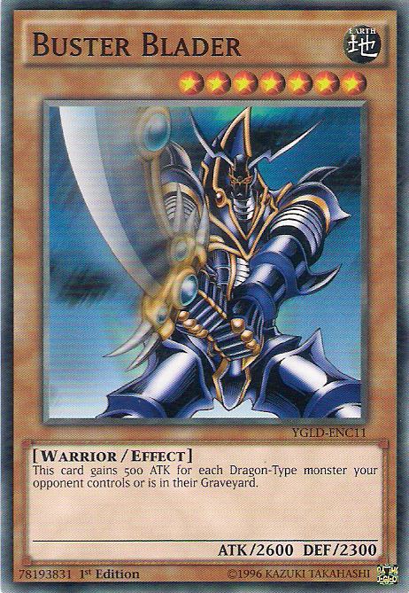 Buster Blader [YGLD-ENC11] Common | Arkham Games and Comics