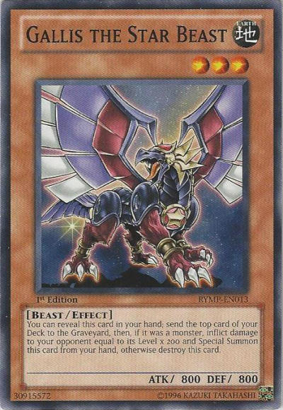 Gallis the Star Beast [RYMP-EN013] Common | Arkham Games and Comics