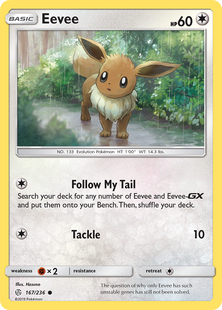 Eevee (167/236) [Sun & Moon: Cosmic Eclipse] | Arkham Games and Comics