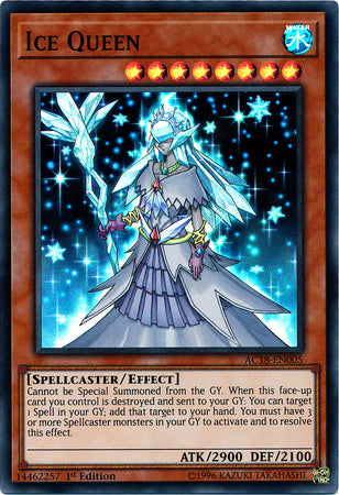 Ice Queen [AC18-EN005] Super Rare | Arkham Games and Comics