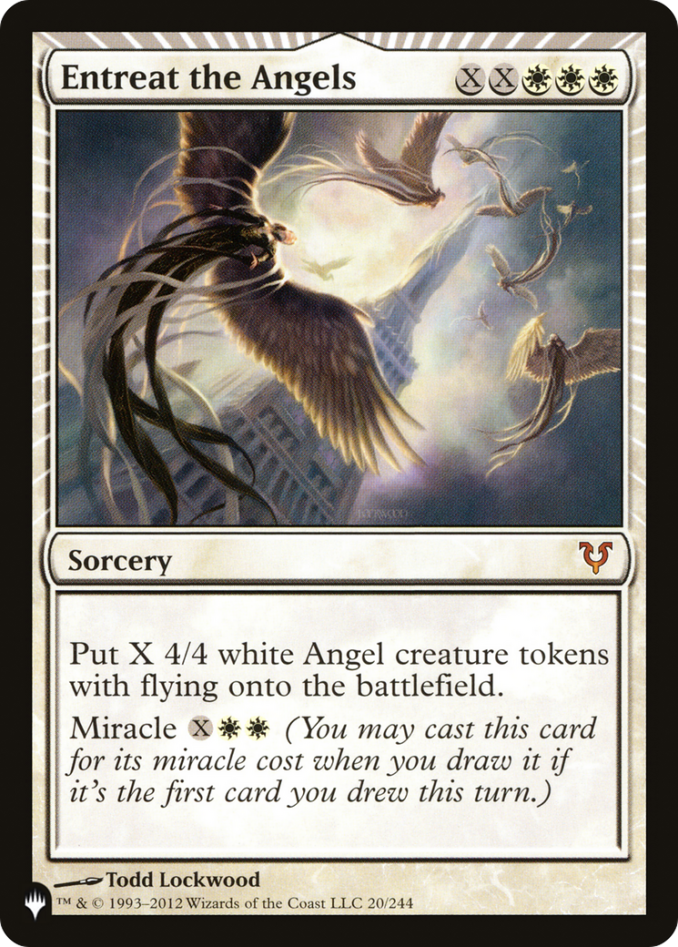 Entreat the Angels [Secret Lair: Angels] | Arkham Games and Comics
