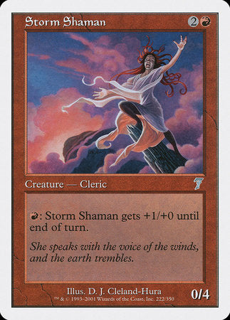 Storm Shaman [Seventh Edition] | Arkham Games and Comics