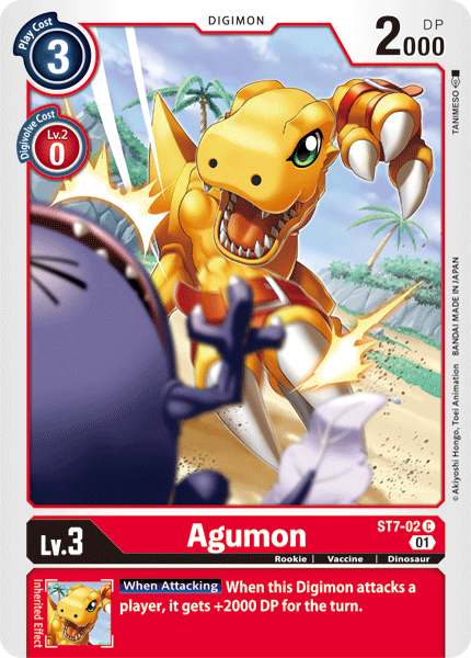 Agumon [ST7-02] [Starter Deck: Gallantmon] | Arkham Games and Comics