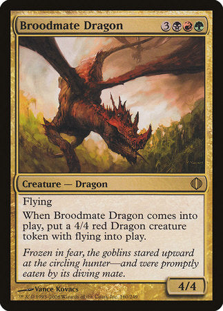 Broodmate Dragon [Shards of Alara] | Arkham Games and Comics