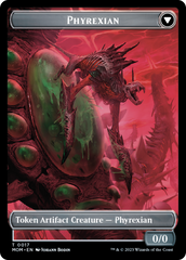 Incubator // Phyrexian (17) Double-Sided Token [March of the Machine Tokens] | Arkham Games and Comics