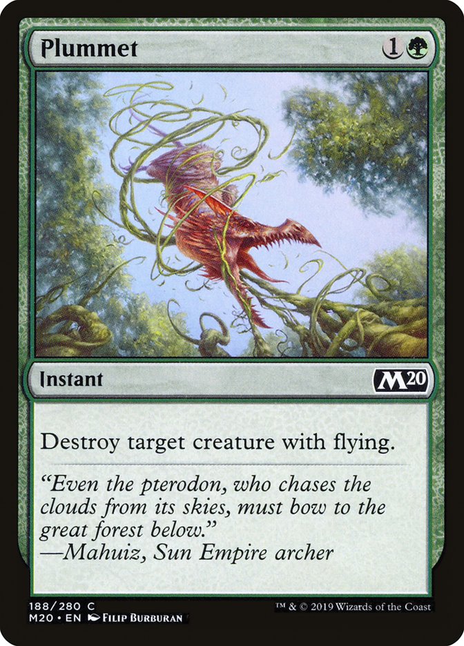 Plummet [Core Set 2020] | Arkham Games and Comics