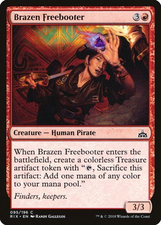 Brazen Freebooter [Rivals of Ixalan] | Arkham Games and Comics