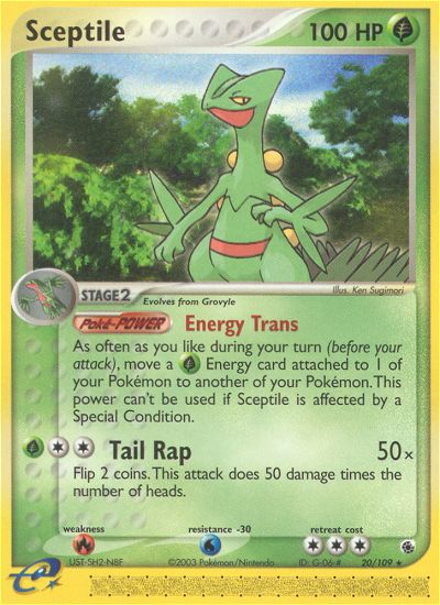 Sceptile (20/109) [EX: Ruby & Sapphire] | Arkham Games and Comics