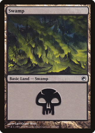 Swamp (241) [Scars of Mirrodin] | Arkham Games and Comics