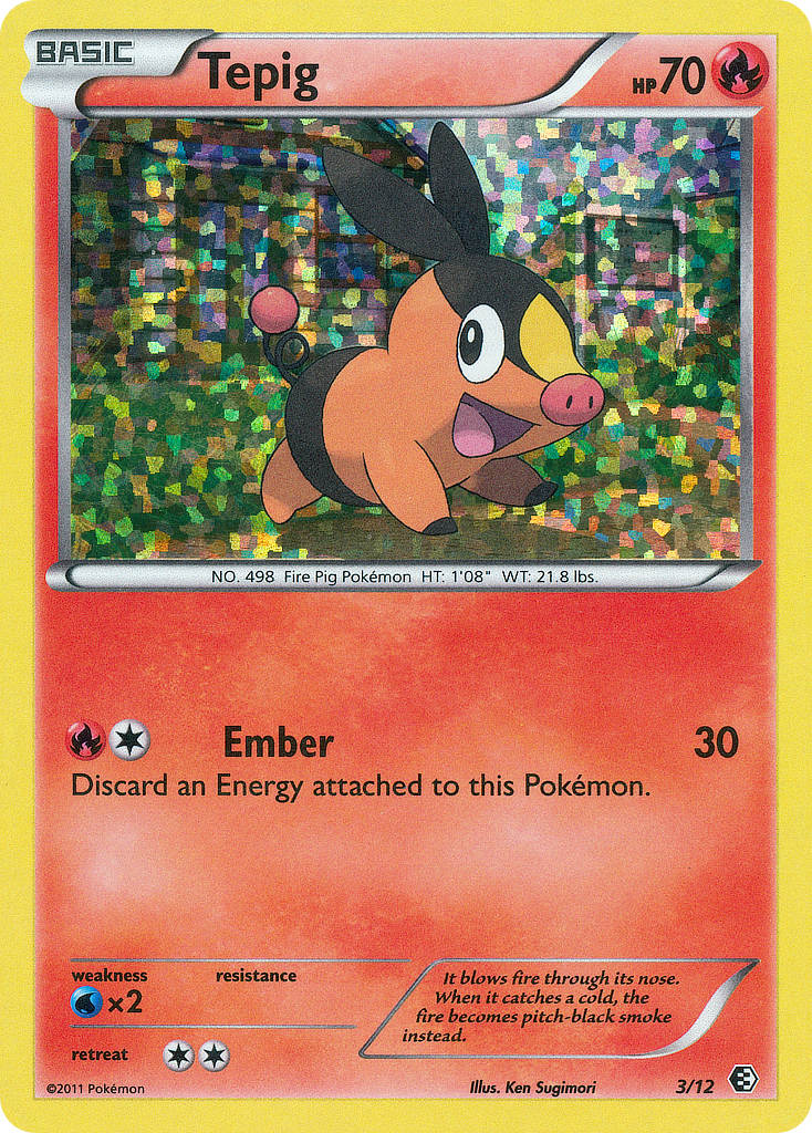 Tepig (3/12) [McDonald's Promos: 2011 Collection] | Arkham Games and Comics