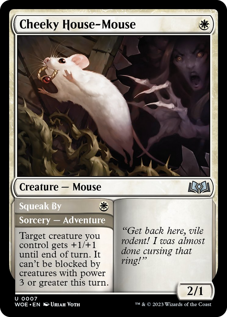 Cheeky House-Mouse [Wilds of Eldraine] | Arkham Games and Comics