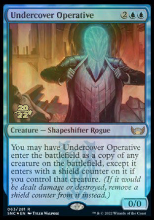 Undercover Operative [Streets of New Capenna Prerelease Promos] | Arkham Games and Comics