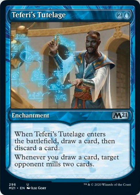 Teferi's Tutelage (Showcase) [Core Set 2021] | Arkham Games and Comics