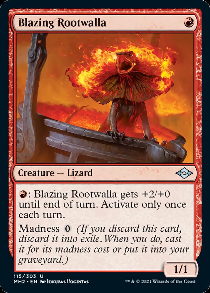 Blazing Rootwalla [Modern Horizons 2] | Arkham Games and Comics