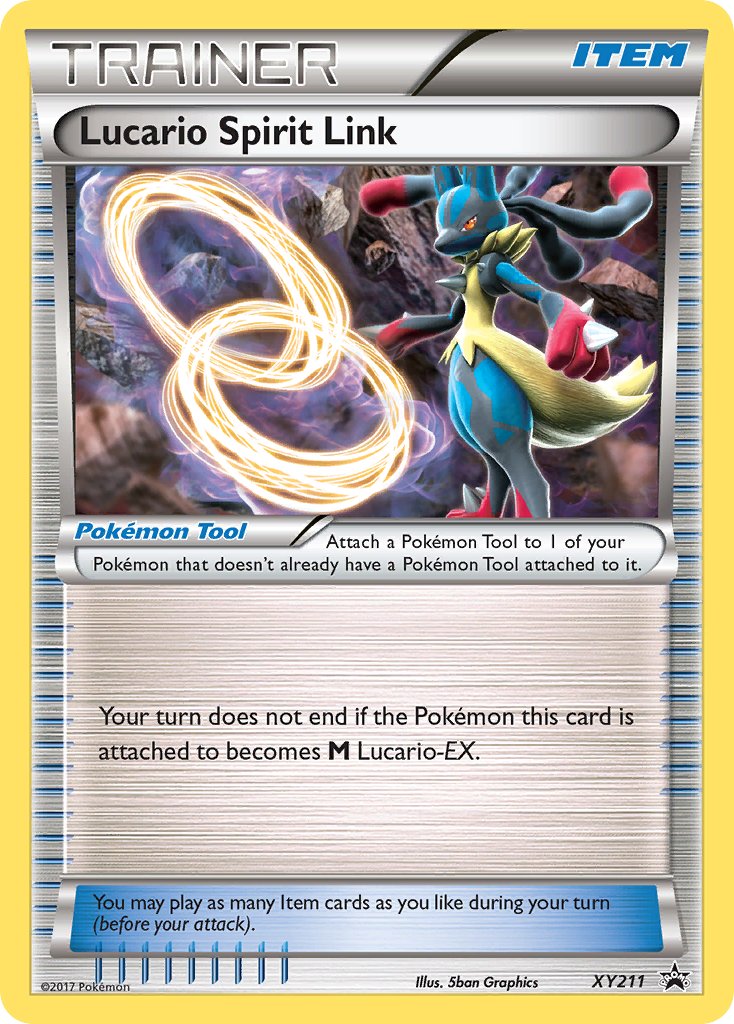 Lucario Spirit Link (XY211) [XY: Black Star Promos] | Arkham Games and Comics