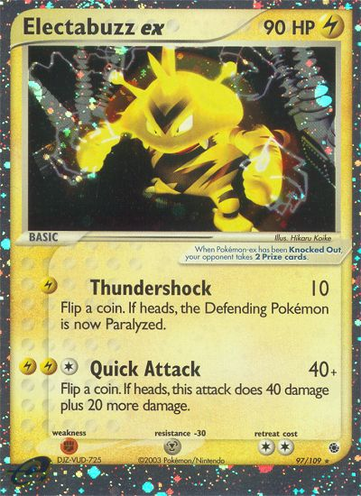 Electabuzz ex (97/109) [EX: Ruby & Sapphire] | Arkham Games and Comics