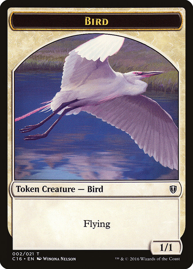 Bird (002/021) [Commander 2016 Tokens] | Arkham Games and Comics