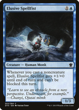 Elusive Spellfist [Dragons of Tarkir] | Arkham Games and Comics