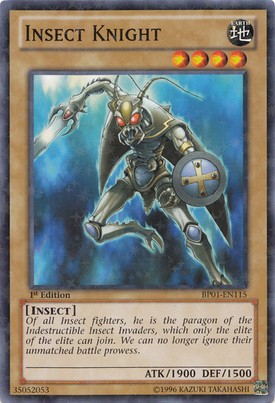 Insect Knight [BP01-EN115] Starfoil Rare | Arkham Games and Comics