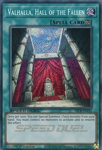 Valhalla, Hall of the Fallen (Secret) [SBCB-EN141] Secret Rare | Arkham Games and Comics