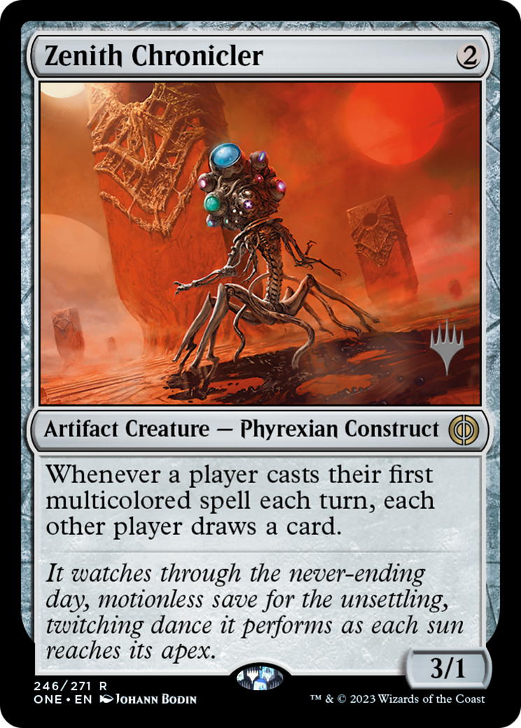 Zenith Chronicler (Promo Pack) [Phyrexia: All Will Be One Promos] | Arkham Games and Comics