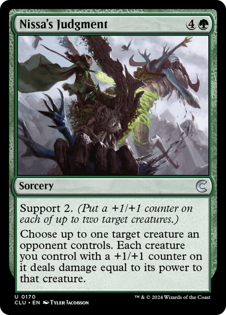 Nissa's Judgment [Ravnica: Clue Edition] | Arkham Games and Comics