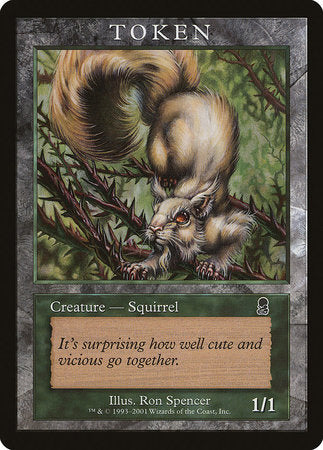 Squirrel Token (Odyssey) [Magic Player Rewards 2002] | Arkham Games and Comics