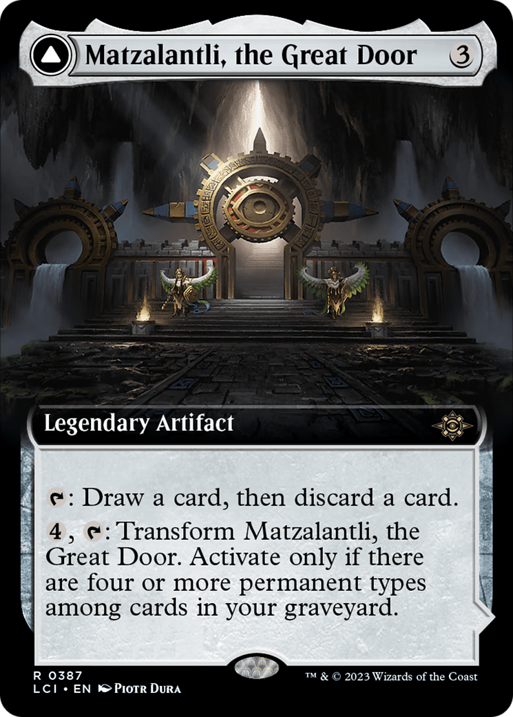 Matzalantli, the Great Door // The Core (Extended Art) [The Lost Caverns of Ixalan] | Arkham Games and Comics