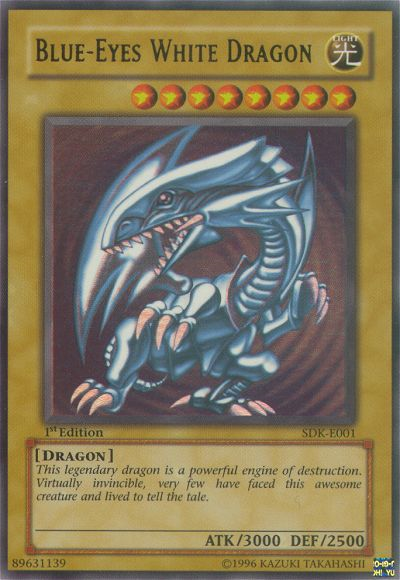 Blue-Eyes White Dragon [SDK-E001] Ultra Rare | Arkham Games and Comics